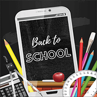 Back to School Online Photo Booth
